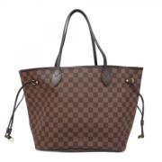 Louis Vuitton Vintage Pre-owned Tyg axelremsvskor Brown, Dam