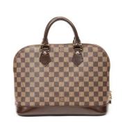 Louis Vuitton Vintage Pre-owned Tyg handvskor Brown, Dam