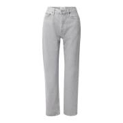 Agolde 90-talets Pinch Waist straight jeans regn Gray, Dam