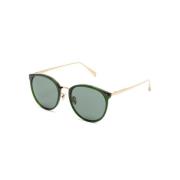 Linda Farrow Lfl251 C100Sun Sunglasses Green, Unisex