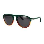 Persol Vintage Oversized Solglasögon med polariserade linser Brown, Un...