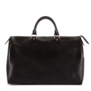 Louis Vuitton Vintage Pre-owned Laeder handvskor Black, Dam