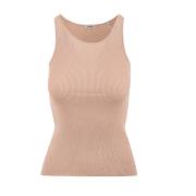 Aspesi Sleeveless Top Pink, Dam