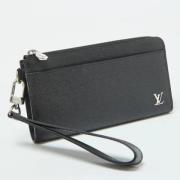 Louis Vuitton Vintage Pre-owned Laeder plnbcker Black, Dam