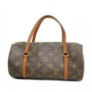 Louis Vuitton Vintage Pre-owned Tyg handvskor Brown, Dam