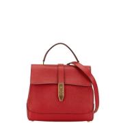 Celine Vintage Pre-owned Laeder handvskor Red, Dam