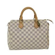 Louis Vuitton Vintage Pre-owned Canvas handvskor Beige, Dam