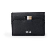 Hugo Boss Herr Korthållare Pengklämma Black, Herr