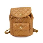 Chanel Vintage Pre-owned Laeder chanel-vskor Yellow, Dam