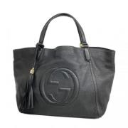 Gucci Vintage Pre-owned Laeder gucci-vskor Black, Dam