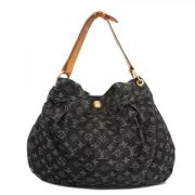 Louis Vuitton Vintage Pre-owned Tyg handvskor Black, Dam