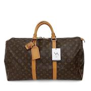 Louis Vuitton Vintage Pre-owned Canvas louis-vuitton-vskor Brown, Dam