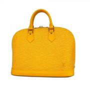 Louis Vuitton Vintage Pre-owned Tyg handvskor Yellow, Dam