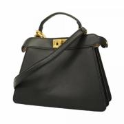 Fendi Vintage Pre-owned Tyg handvskor Black, Dam