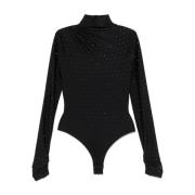 Andamane Parker Bodysuit Tops Black, Dam