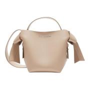 Acne Studios Mini R Musubi Knut Axelväska Beige, Dam