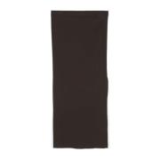 Remain Birger Christensen Choklad Midi Kjol Brown, Dam