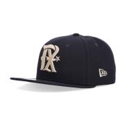 New Era Texas Rangers Platta Skärm Keps Black, Unisex