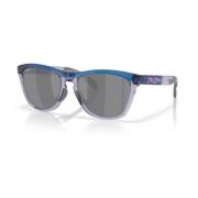 Oakley Frogskins Range Solglasögon Blå/Svart Blue, Herr