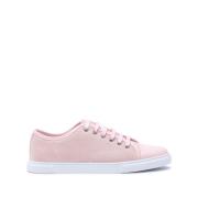 Lanvin Rose Velvet Sneakers Pink, Dam