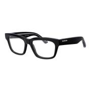 Balenciaga Stiliga Optiska Glasögon Bb0343O Black, Dam