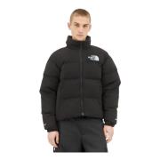 The North Face Broderad Nuptse Dunjacka Black, Herr