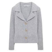 Dorothee Schumacher Fluffy Statements Cardigan Gray, Dam