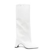 Coperni Vit Gloss Bridge Boot White, Dam