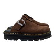 Dr. Martens Bronx Dark Zueco Zebzag Träskor Brown, Dam