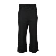 Twinset Trousers Black, Dam