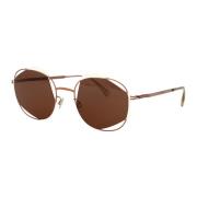 Mykita Achilles Stiliga Solglasögon för Soliga Dagar Brown, Unisex