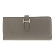 Hermès Vintage Pre-owned Laeder plnbcker Gray, Dam