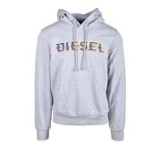 Diesel Bomullströja Gray, Herr