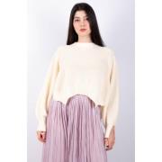 Roberto Collina Naturlig Pullover Tröja Beige, Dam