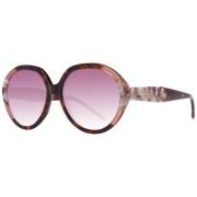 Scotch & Soda Bruna Kvinnor Solglasögon Rund Gradient Brown, Dam