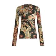 Etro Stiliga Sweaters Kollektion Multicolor, Dam