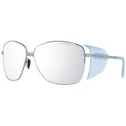 Porsche Design Silver Kvinnors Butterfly Solglasögon Gray, Dam