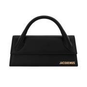 Jacquemus Chic Handbag Le Chiquito Long Black, Dam