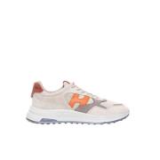 Hogan Hyperlight Sneakers med Mocka och Nubuck Beige, Herr