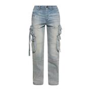 Amiri Jeans med fickor Blue, Herr