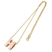 Hermès Vintage Pre-owned Metall halsband Pink, Dam