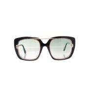 Tom Ford Pre-owned Pre-owned Plast solglasgon Black, Dam