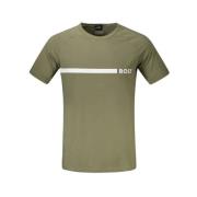 Hugo Boss Grön Bomull T-shirt Green, Herr