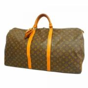 Louis Vuitton Vintage Pre-owned Tyg louis-vuitton-vskor Brown, Dam