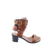 Isabel Marant Pre-owned Pre-owned Laeder sandaler Brown, Dam