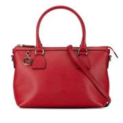 Gucci Vintage Pre-owned Laeder gucci-vskor Red, Dam