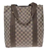 Louis Vuitton Vintage Pre-owned Canvas handvskor Brown, Dam