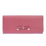 Prada Vintage Pre-owned Laeder plnbcker Pink, Dam