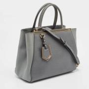 Fendi Vintage Pre-owned Laeder fendi-vskor Gray, Dam