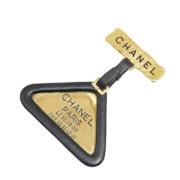 Chanel Vintage Pre-owned Laeder chanel-smycken Black, Dam